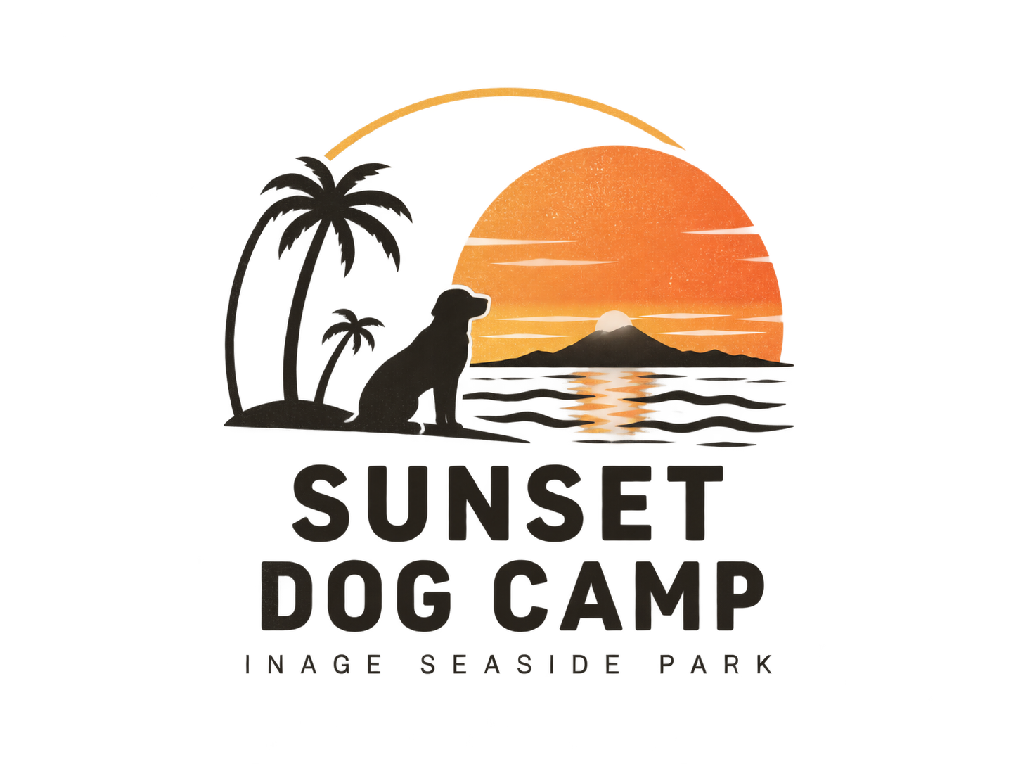 SUNSET DOG CAMP INAGE SEASIDE PARK
